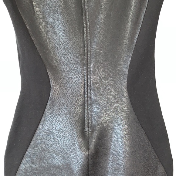 🔥BAR lll faux leather embossed snake print detail dress - Picture 3 of 9